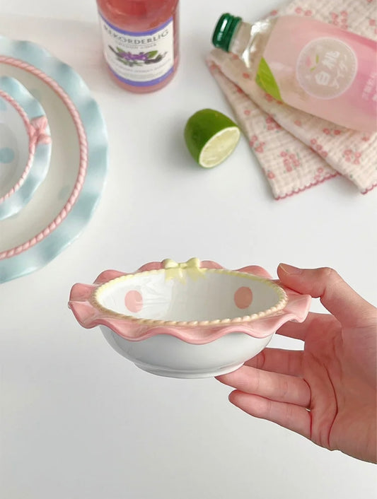 Mini Bowl with Polka Dot Bow
