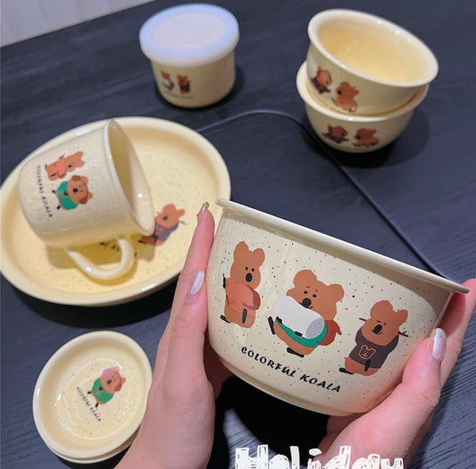 Autumn Bear Big Comfort Bowl