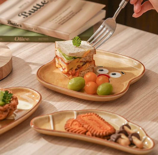 Bread-Inspired Shaped Plates