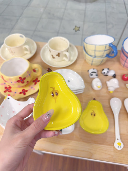 Cute Pear Dipping Dish